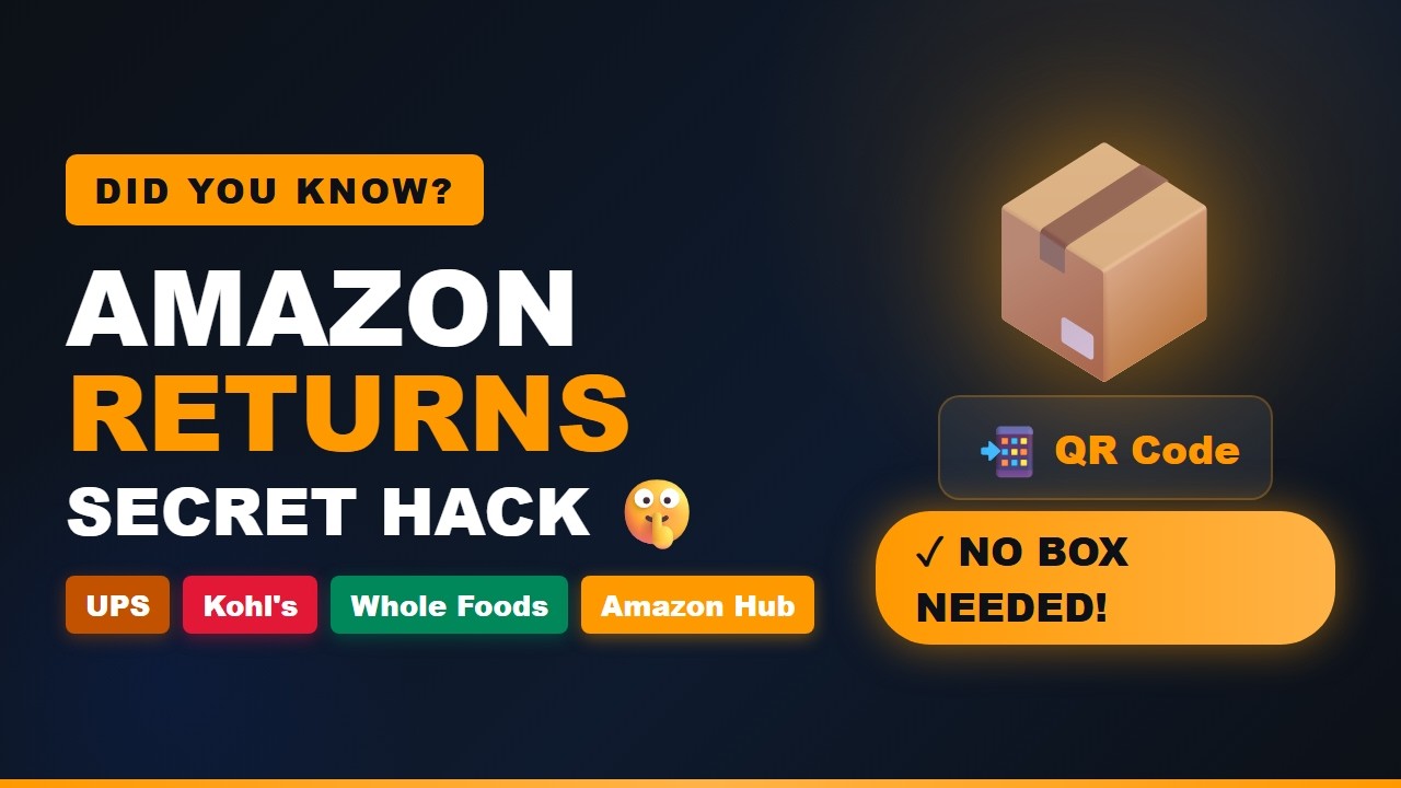 Drop Off Amazon Returns at DIFFERENT Locations for Each Item (Here's How)