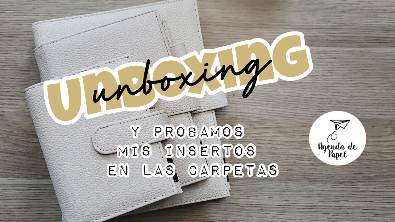 ☆ UNBOXING ☆ | Agenda de Papel