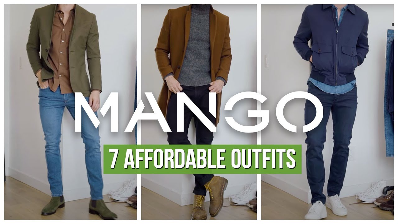 7 Affordable Outfits from Mango Man | Spring Outfit Inspiration
