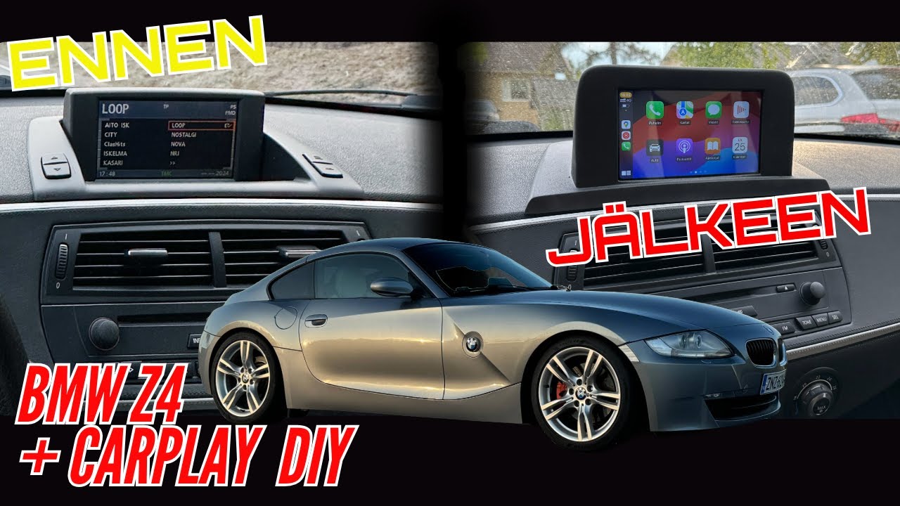 Päivitin BMW Z4:n kosketusnäytöllä ja CarPlaylla 🚗