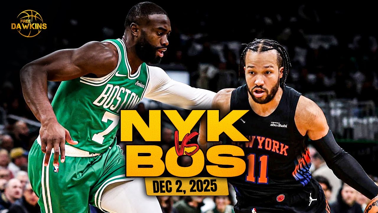 New York Knicks vs Boston Celtics Full Game Highlights | Dec 2, 2025 | FreeDawkins