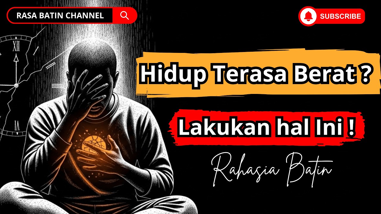 Bukan Hidupmu yang Berat… Tapi Cara Kamu Memegangnya