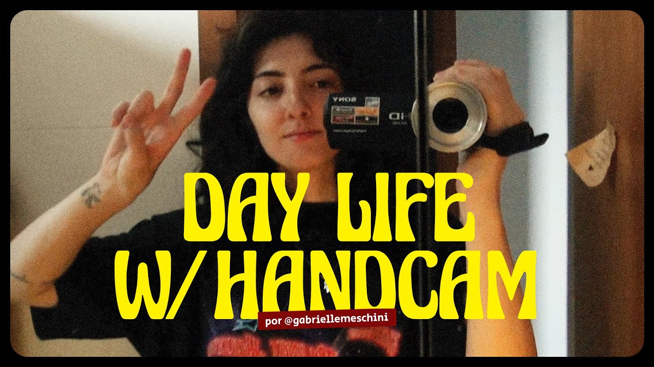 daily vlog com uma handcam, fotografando roupas & conversando