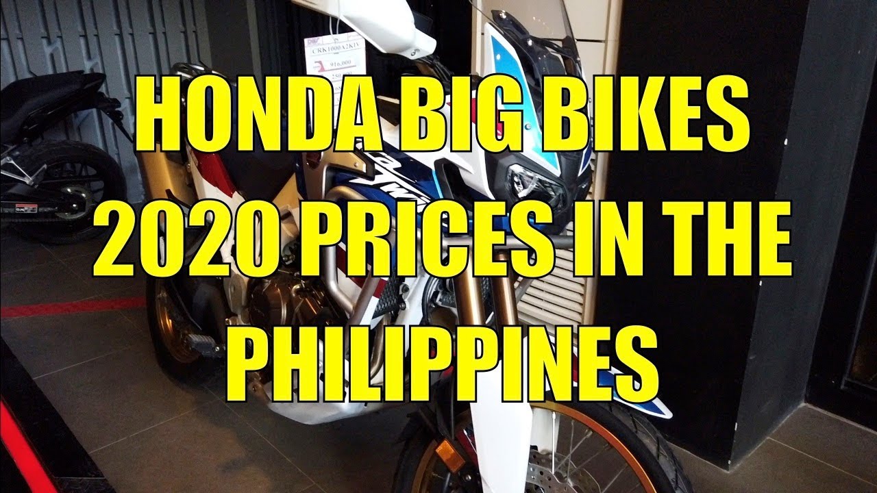 Honda Big Bikes, 2020 Prices In The Philippines.