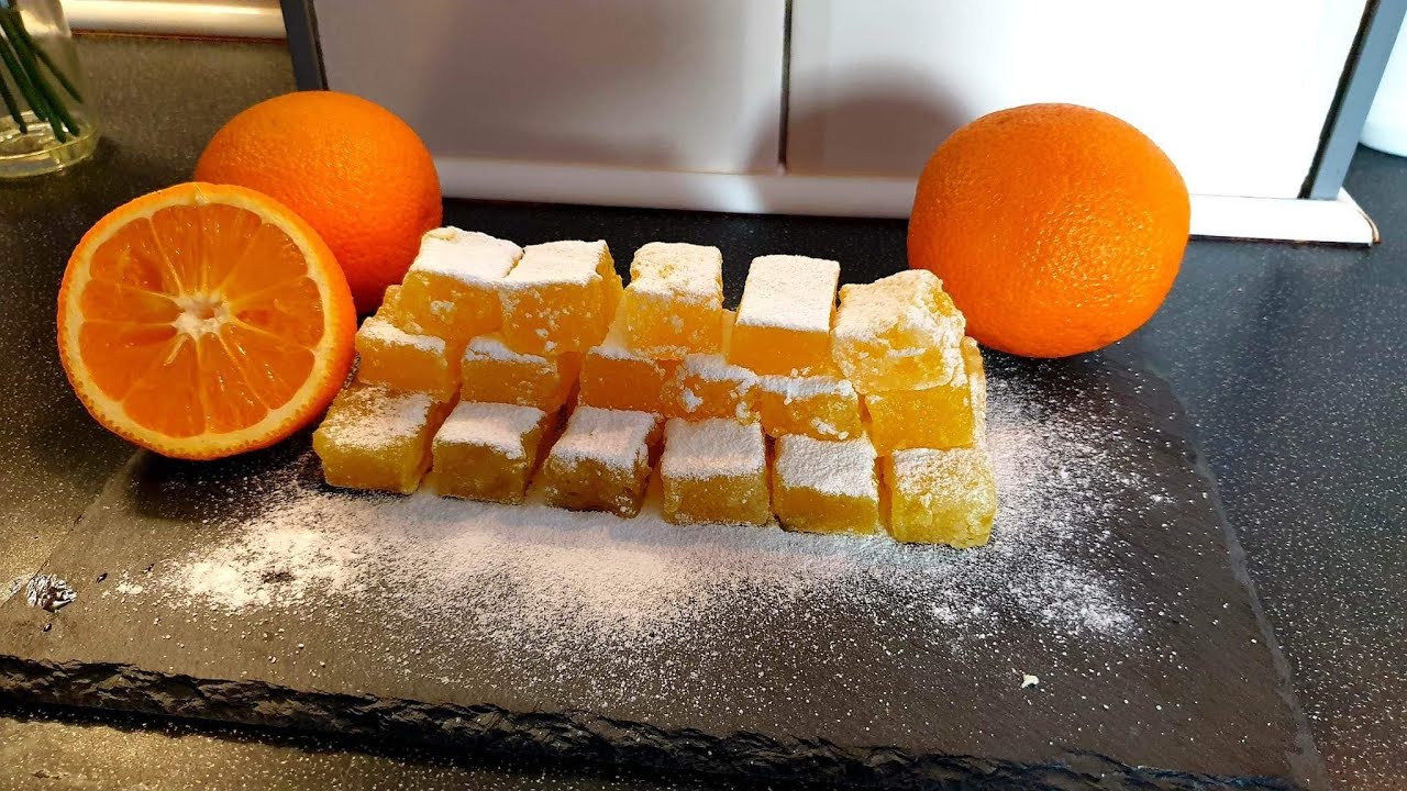 Rahat Turcesc cu Suc de Portocale @adrianascooking Turkish delight recipe #viral