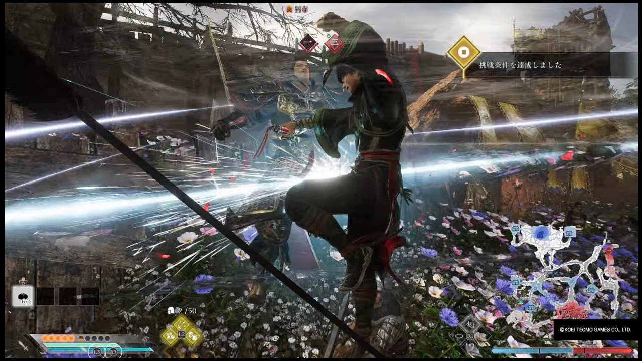 真・三國無双 ORIGINS DLC 夢幻の四英傑 無双に挑む者 官渡の戦い 無双乱舞禁止 武神覚醒禁止 回復なし 攻撃力1856