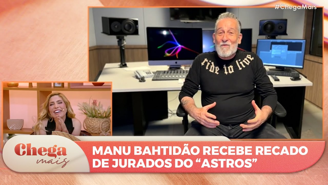 Manu Bahtidão recebe recado de jurados do 