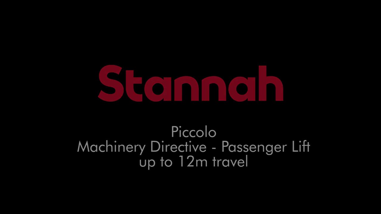 Stannah Product Video: Piccolo Low-pit Lift