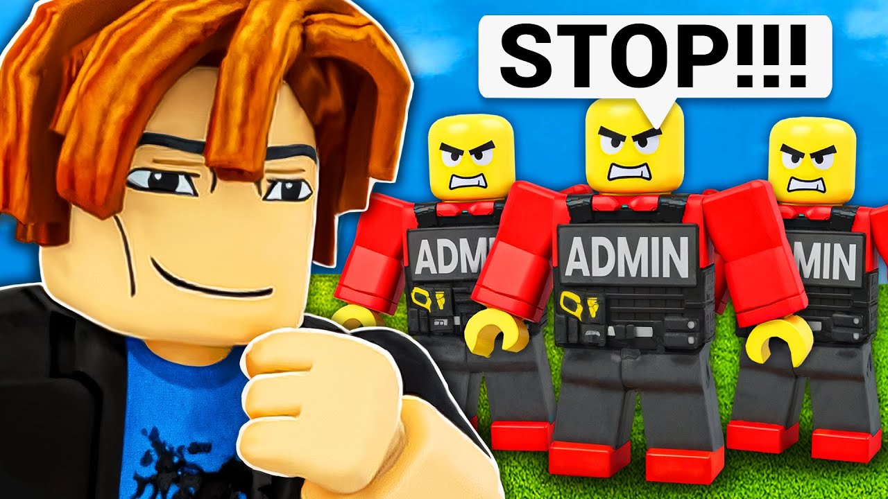 Ich Trolle Admins in Roblox RP