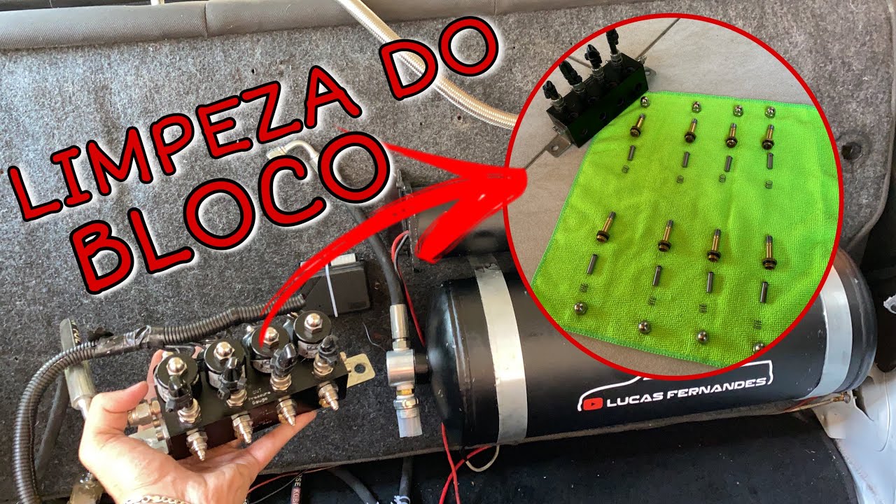 COMO LIMPAR BLOCO DE VÁLVULA DA SUSPENSÃO A AR - FAÇA VOCÊ MESMO