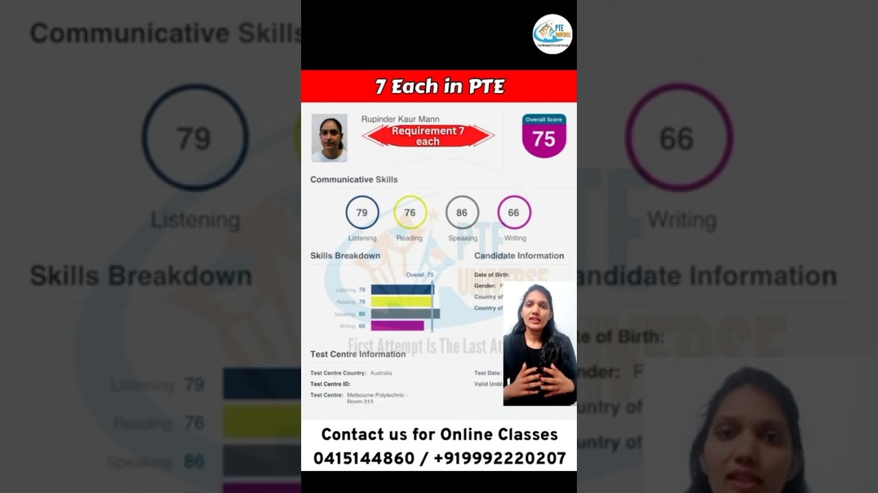 PTE 7 Each Success Mantra | Score 79+ in First Attempt! | PTE Universe