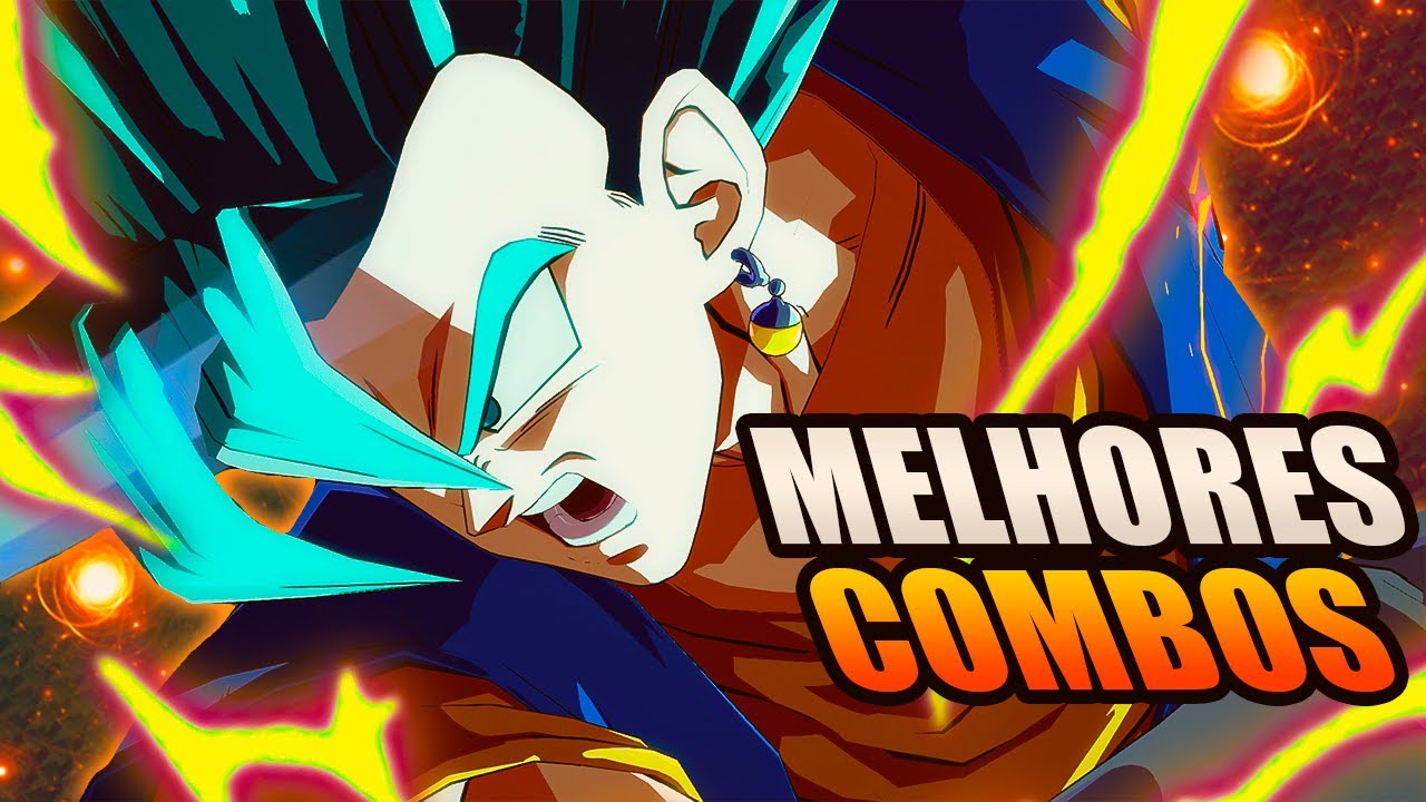 OS 2 MELHORES COMBOS DO VEGITO SSJ BLUE (DRAGON BALL FIGHTERZ)