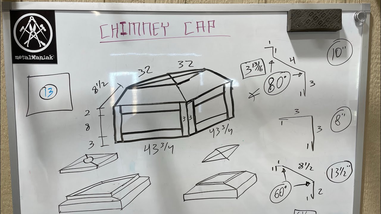 Chimney cap fabrication