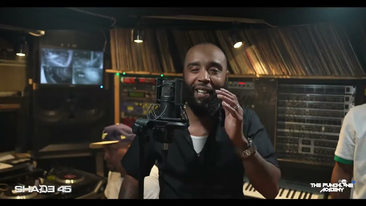 SHYHEIM FROM WU-TANG IS BACK 🔥 CHANNEL LIVE DROPS BARS‼️ The Punchline Academy Freestyle On Shade 45