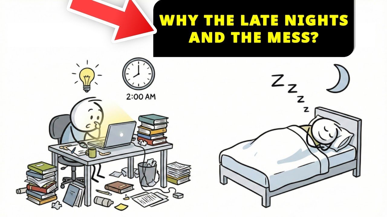 The Surprising Reason Smart People Are Messy Night Owls