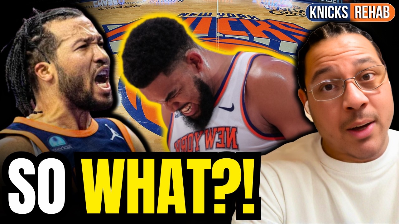 Brunson and Kat, NOT FRIENDS... | KNICKS REHAB ALLBALL TV