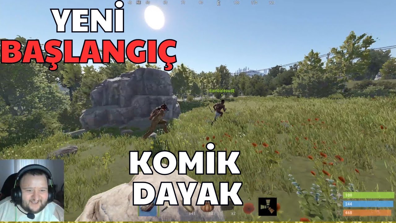 Rust Türkçe - Yeni Başlangıç: Efsane Komik Dayak Yedik!
