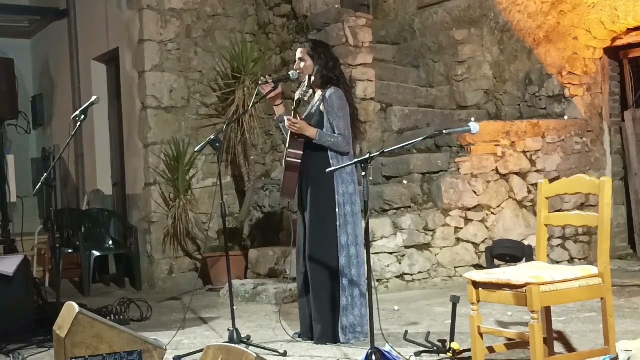 Rachele Andrioli in concerto al Festival di Terra di Lavoro e dell'Organetto a Coreno Ausonio