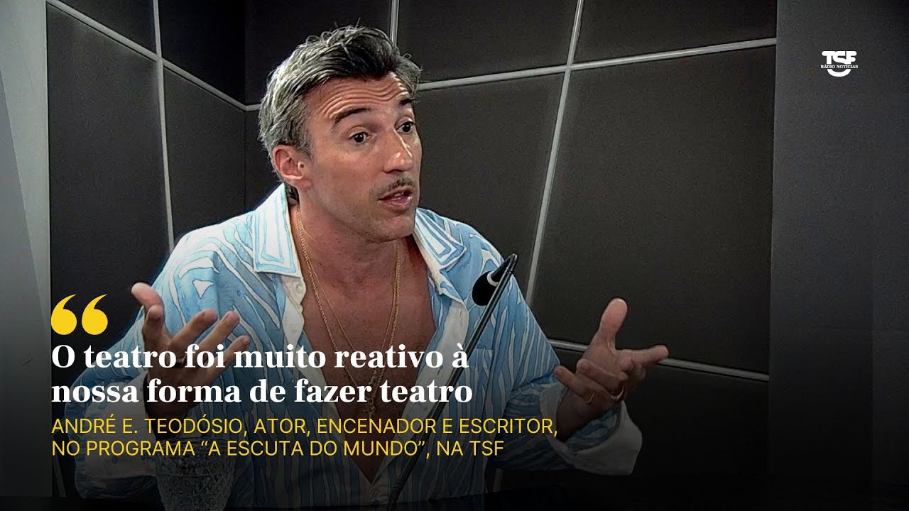 André e. Teodósio: “O teatro foi muito reativo à nossa forma de fazer teatro”