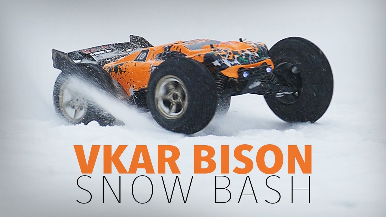 VKAR Bison RC Tearing Up The Snow