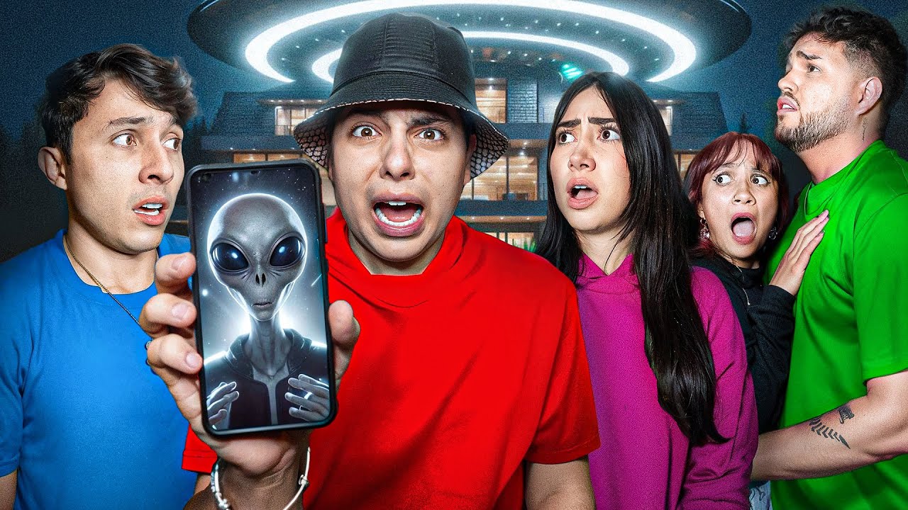 24 HORAS ATRAPADOS EN CASA DEL ALIEN 👽🏚️ @UniversoCTeam