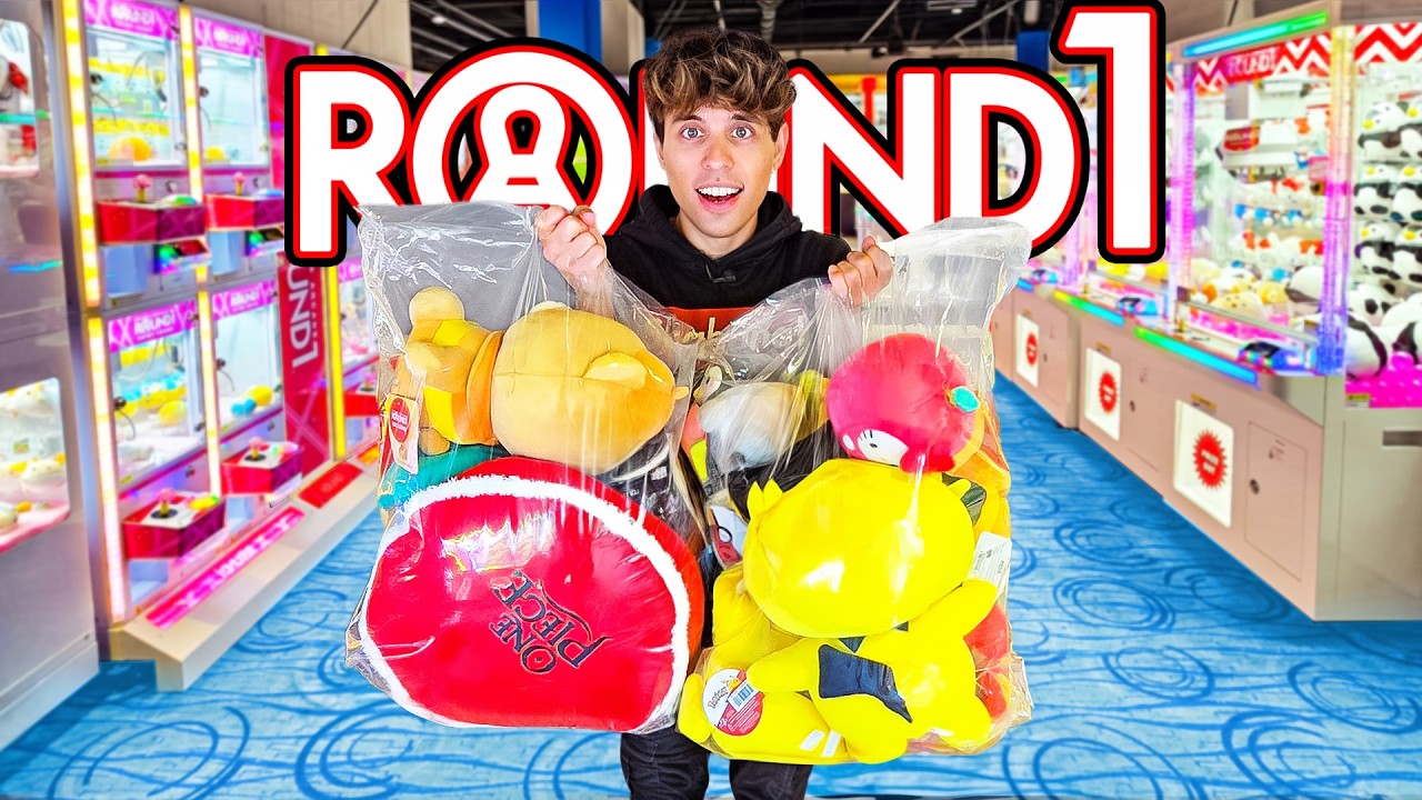 The MOST We've Ever Won Playing Japanese Style Crane Games!