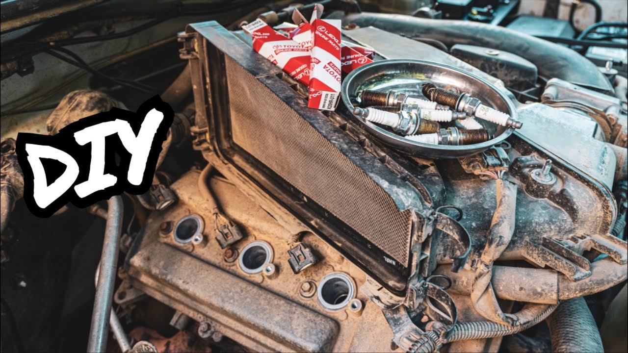 Замена свечей зажигания Toyota 4.0 V6