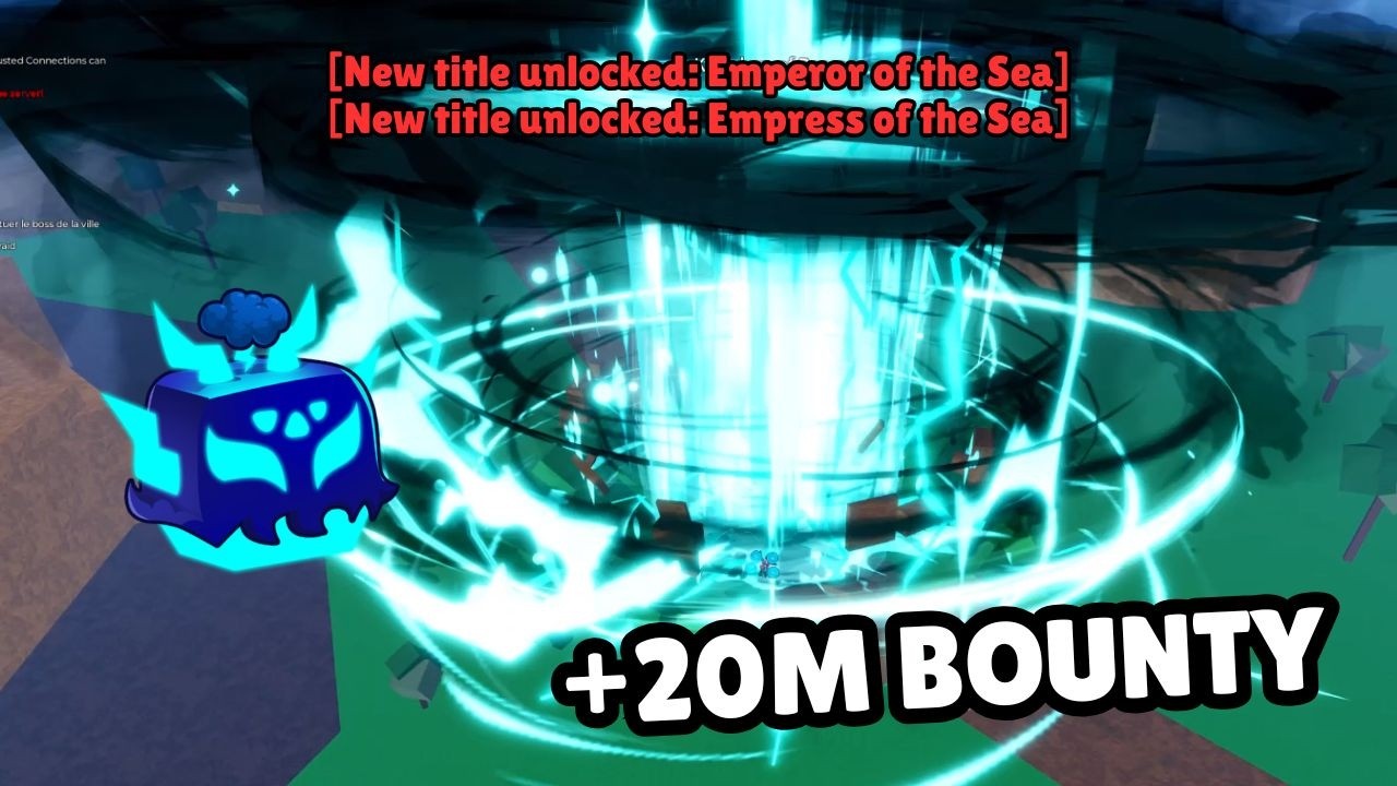 I finally got 20m bounty in Blox Fruits....