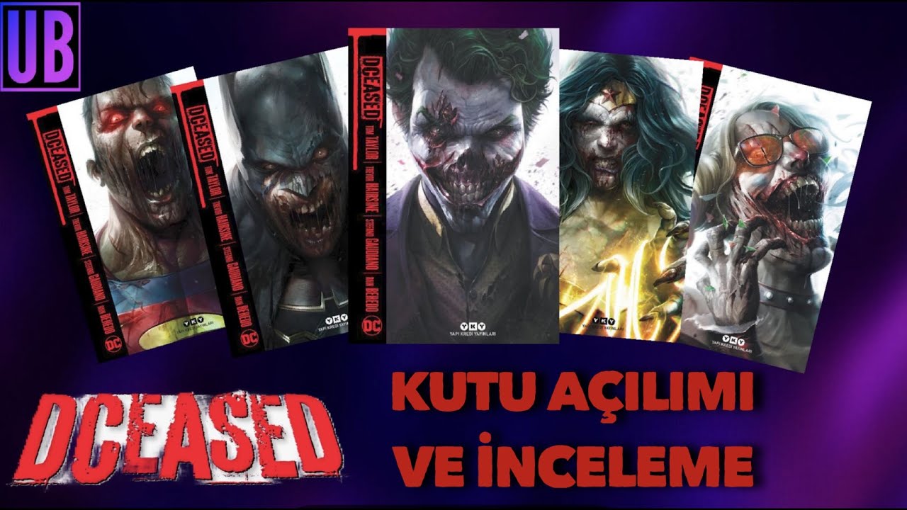 Dceased Çizgi Roman Kutu Açılımı ve İnceleme