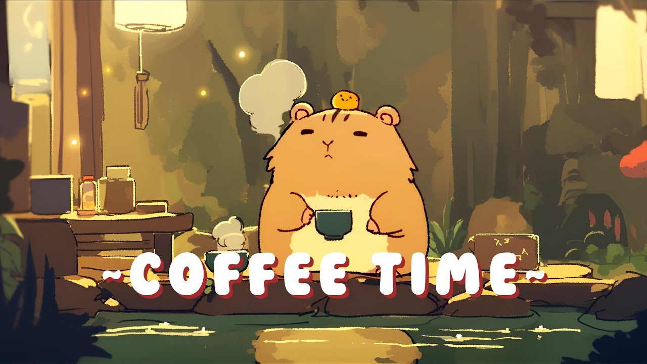 [Full Hour] Capybara Beats Radio - Calming Beats & Melodies ~ Chill Session ~ 🦫 📝