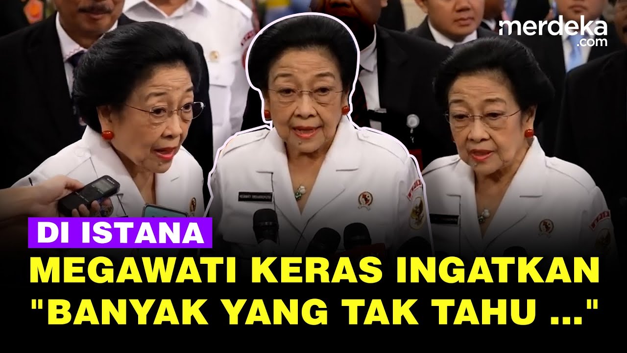 Megawati PDIP Hadir di Istana Jelang HUT Ke-80 RI, Keras Bicara: Banyak yang Tidak Tahu ...