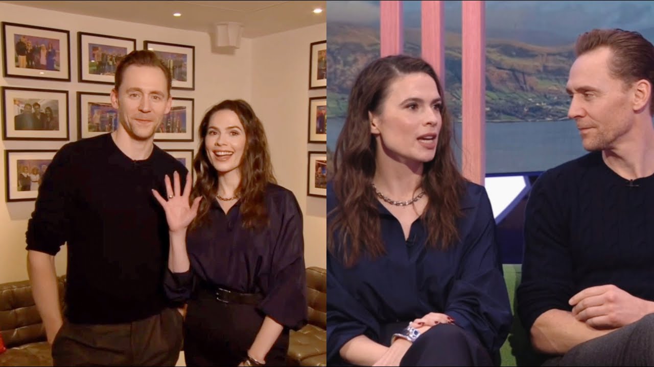 Hayley Atwell and Tom Hiddleston - whole interview in the BBC 