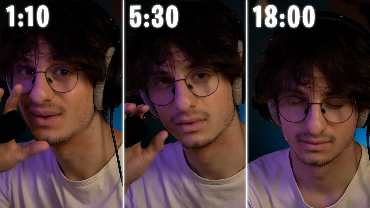 ASMR Je parle de MOINS en MOINS