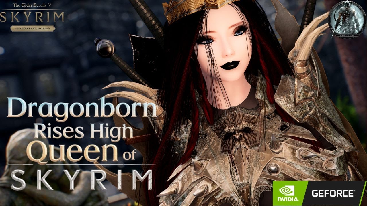 Skyrim Mods: Dragonborn Rises – High Queen of Skyrim #skyrimse #skyrimmods #gaming