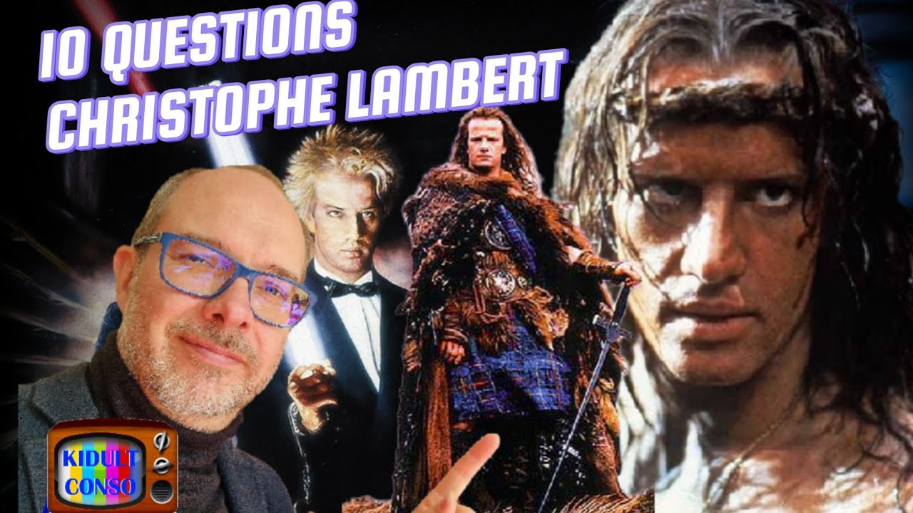 🎬 Interview 10 questions pour Christophe Lambert❓️#highlander #tarzan #mortalkombat #subway + BONUS