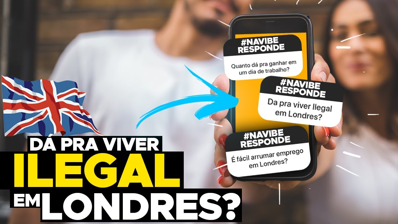 LONDRES | Como é a vida de um Imigrante ILEGAL? 🇬🇧 #NaVibe