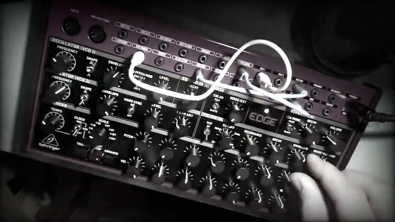 Behringer EDGE : The BRUTAL Analog Synth | RAW Performance