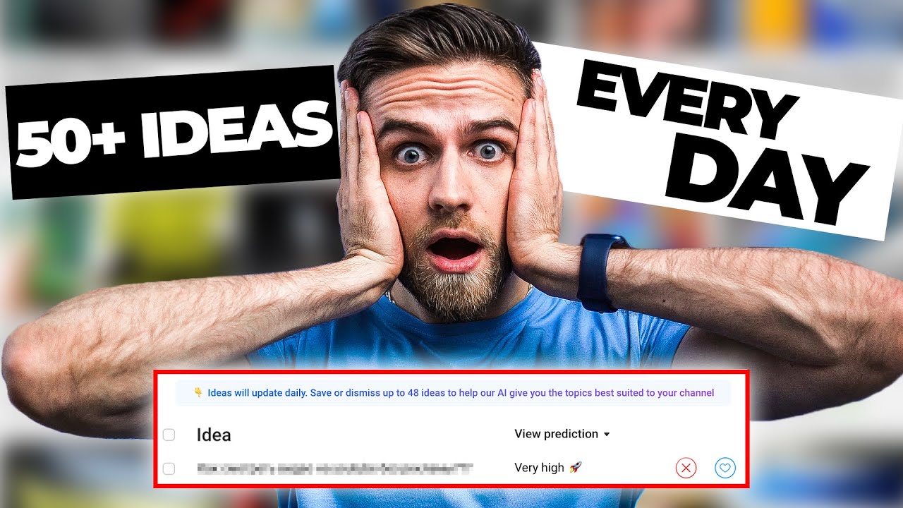 THIS TOOL GENERATES 50+ VIRAL YOUTUBE VIDEO IDEAS DAILY