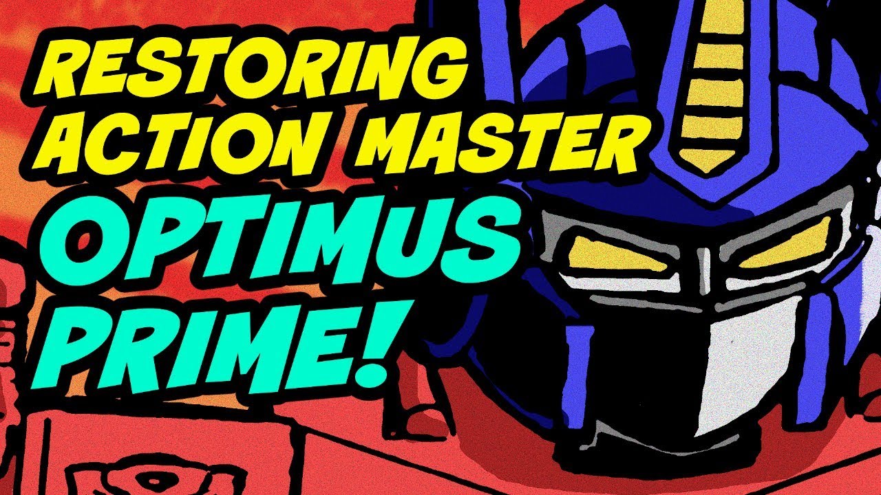 Restoring Action Master Transformers Optimus Prime (and his Armored Convoy)