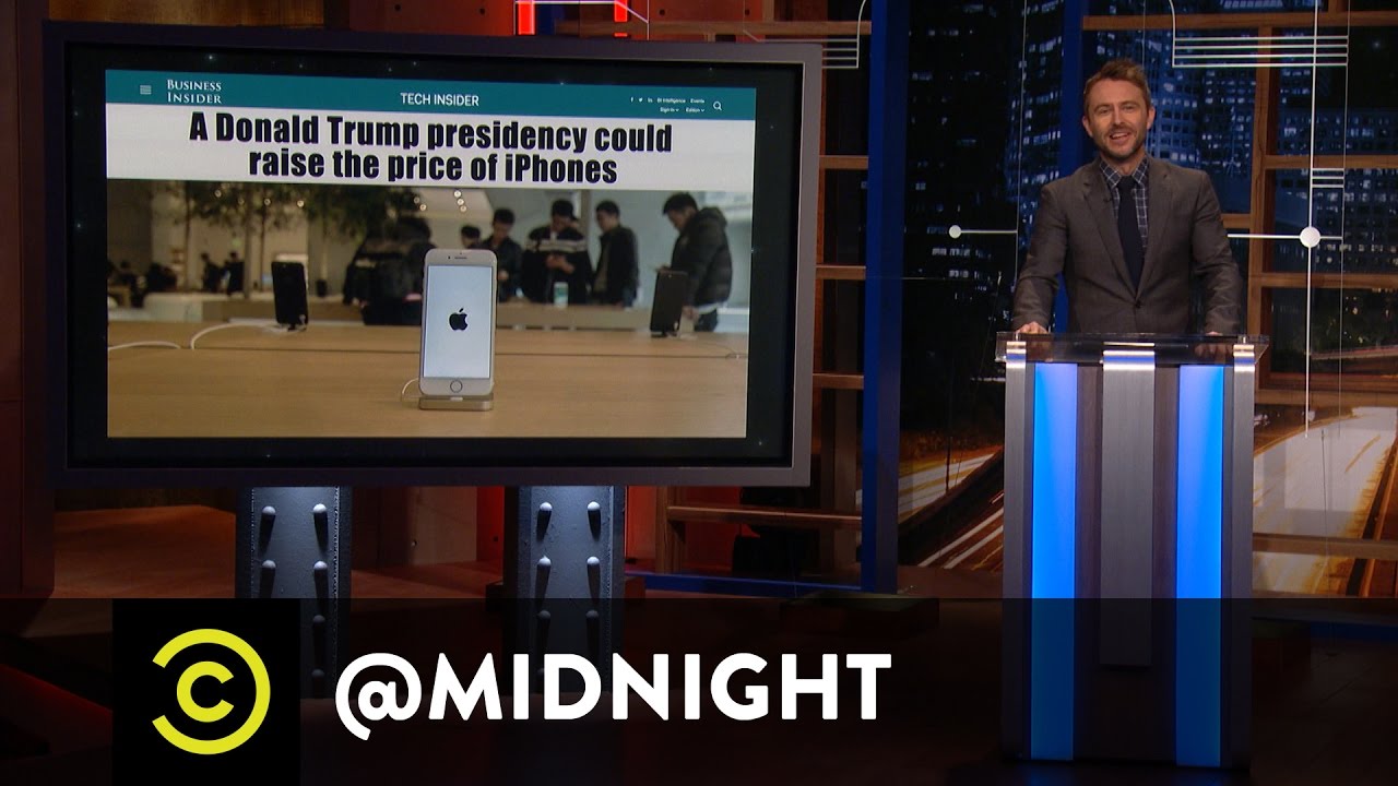 Could Donald Trump Ruin the iPhone? - @midnight with Chris Hardwick