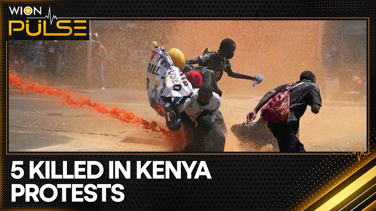 Kenya Protest: Police open fire at protesters trying to storm Parliament | WION Pulse
