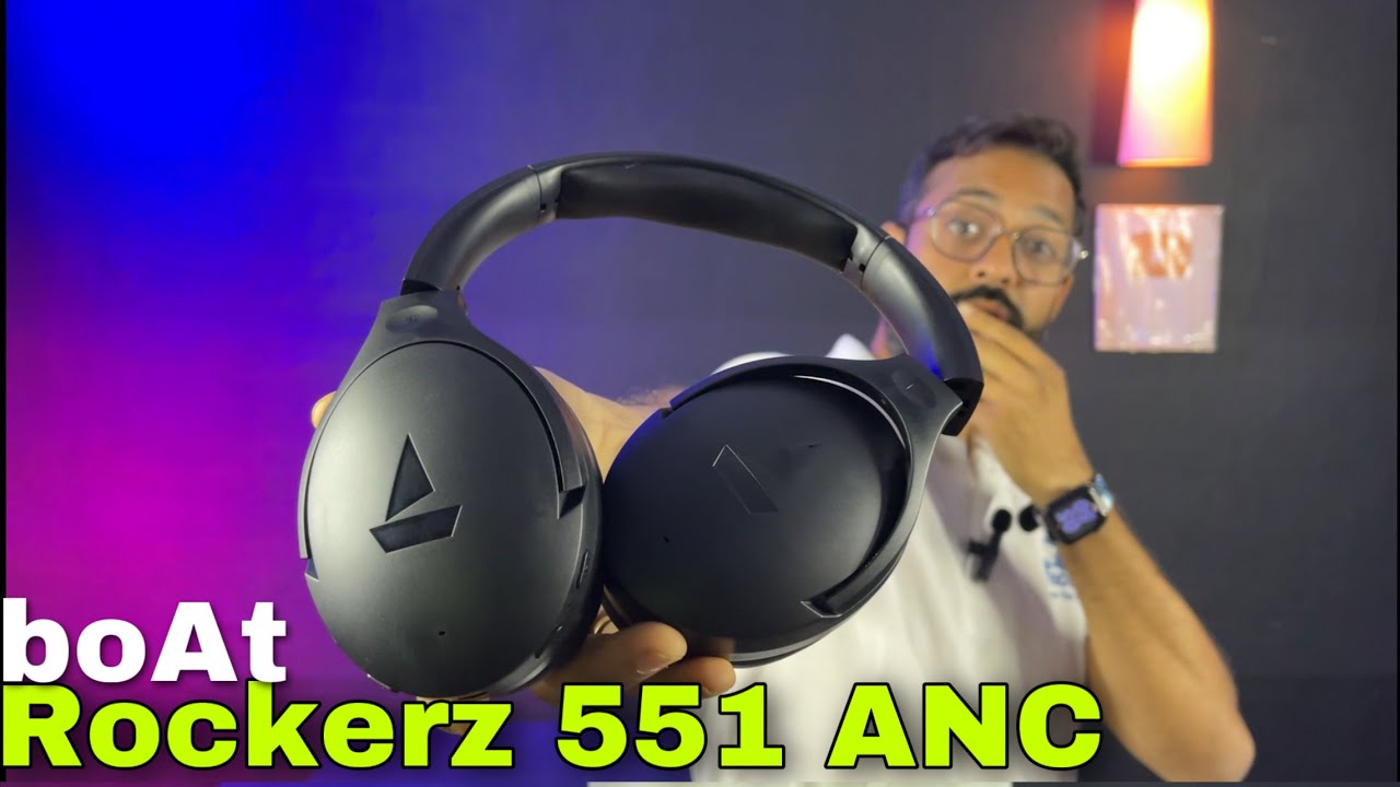 boAt Rockerz 551 HYBRID ANC | 100 часов игрового времени | Лучший бюджетный вариант 😍