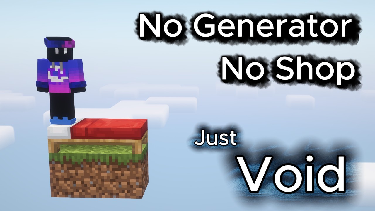 Bedwars... But one block 