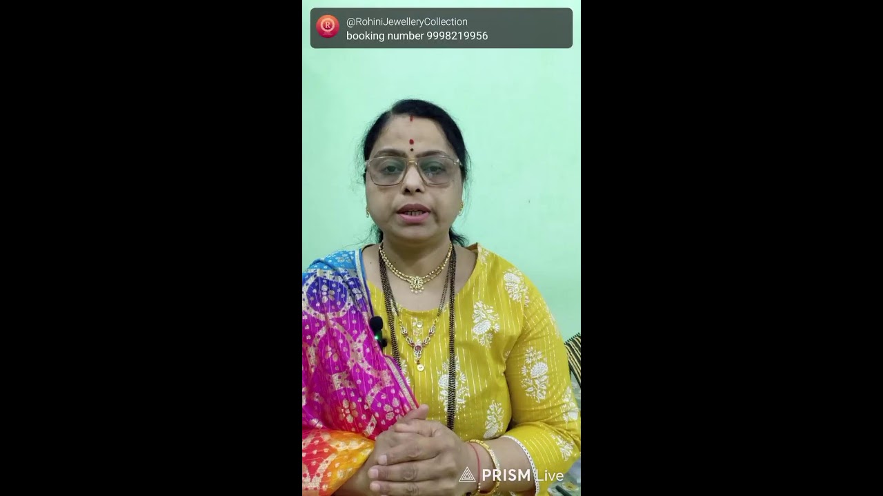 Live streaming of Rohini Jewellery Collection