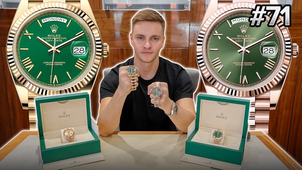 Переговоры с покупателем Rolex в магазине часового дилера Datejust 41 Jubilee и Yacht-Master 40 E...