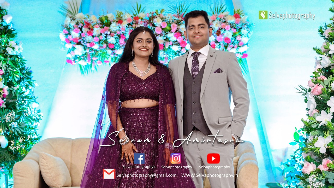 Sriram & Amirtasree l Reception l wedding l Highlights l Padmaram Mahal