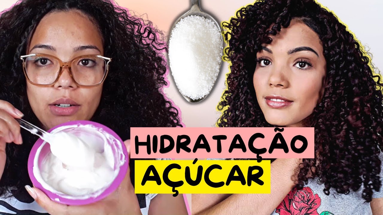 MELHOR HIDRATAÇÃO COM AÇÚCAR PARA O CABELO | ANDREZA SIQUEIRA