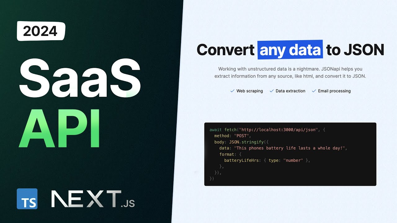 Build a SaaS API in 60 Minutes (2024)