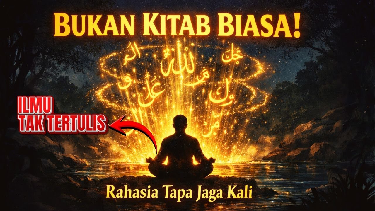Misteri Kitab Tak Kasat Mata: Ilmu Rahasia Sunan Kalijaga yang Didapat Saat Bertapa di Pinggir Kali