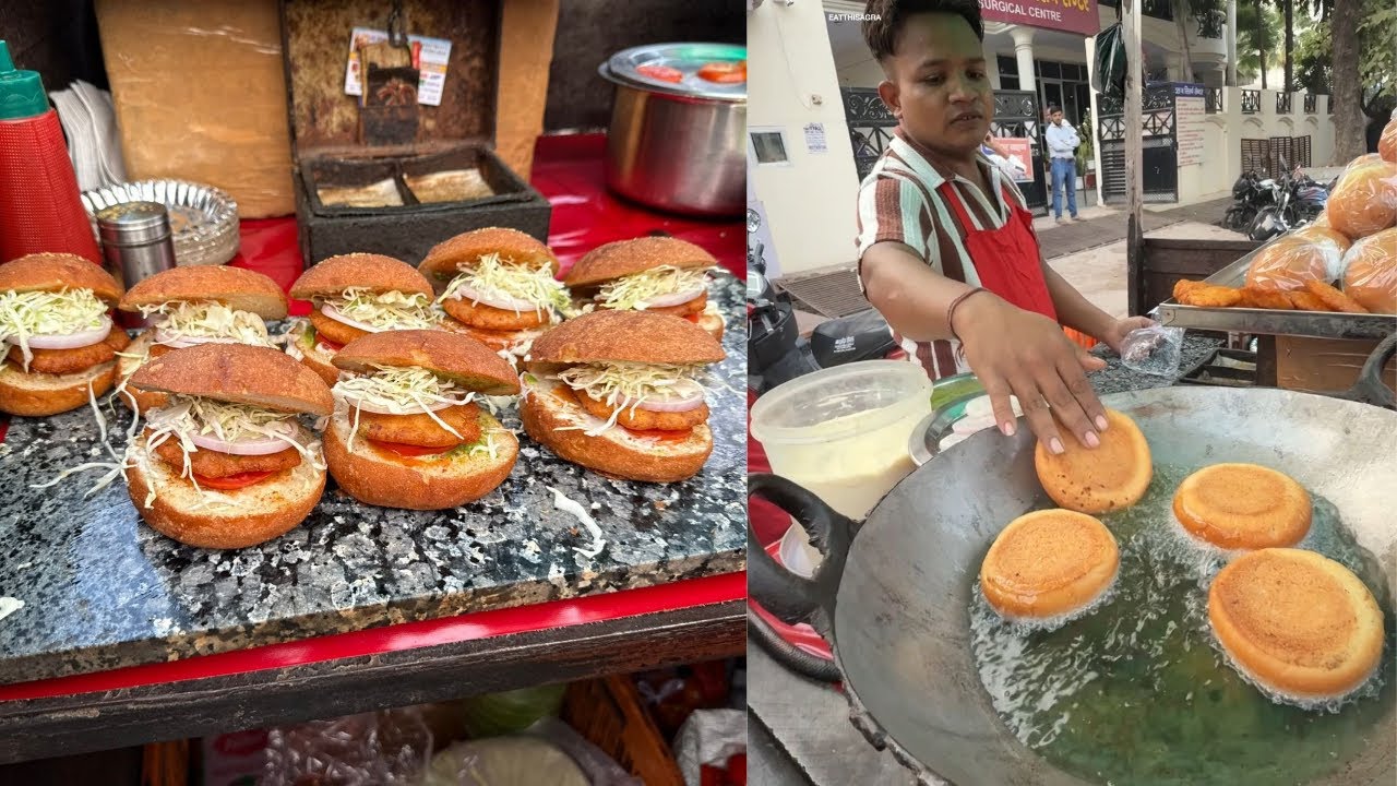 Story Of Village Boy ￼Success🙏🏻😭 | Desi Burger In 25₹🤯‼️